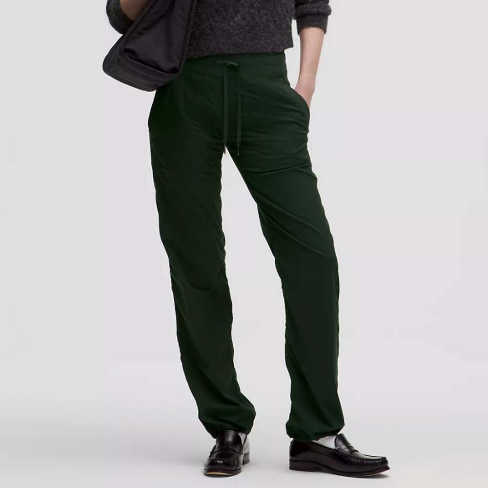 Lululemon green studio pants